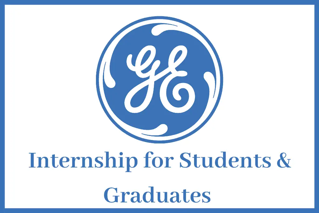 GENERAL ELECTRIC INTERNSHIP PROJECT CONTROLLING » Youth Opportunities Hub