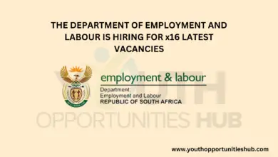 THE DEPARTMENT OF EMPLOYMENT AND LABOUR IS HIRING FOR x16 LATEST VACANCIES