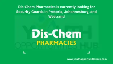 Dis-Chem Pharmacies is currently looking for Security Guards in Pretoria, Johannesburg, and Westrand