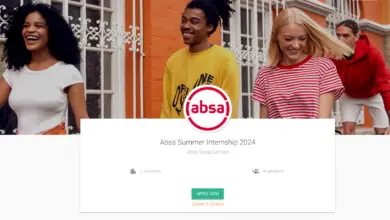 Absa Summer Internship 2024 (x40 Positions)