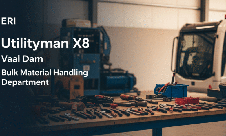 Utilityman X8 (Vaal Dam) - Eskom: Your Opportunity in Bulk Material Handling