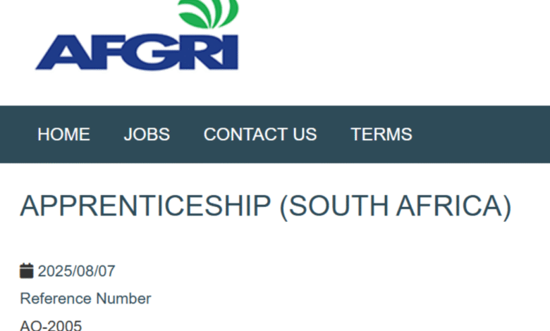 AFGRI is offering an opportunity for an exciting apprentice training program at its various branches in South Africa