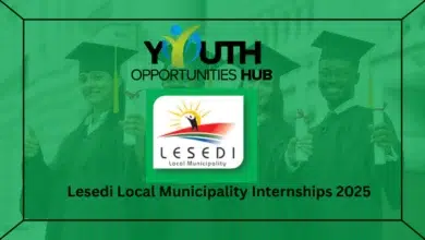 Lesedi Local Municipality Internships 2025