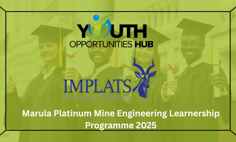 Marula Platinum Mine Engineering Learnership Programme 2025