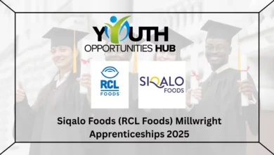 Siqalo Foods (RCL Foods) Millwright Apprenticeships 2025