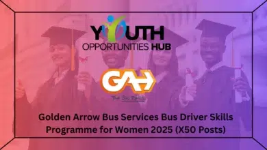 Golden Arrow Bus Services Bus Driver Skills Programme for Women 2025 (X50 Posts)