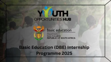 Basic Education (DBE) Internship Programme 2025