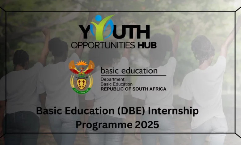 Basic Education (DBE) Internship Programme 2025