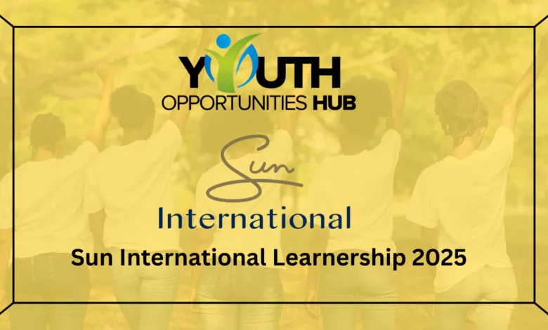 Sun International Learnership 2025
