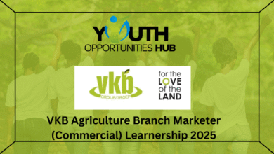 VKB Agriculture Branch Marketer (Commercial) Learnership 2025