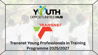 Transnet Young Professionals in Training Programme 2025/2027