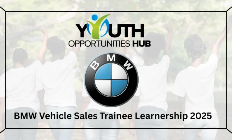BMW Vehicle Sales Trainee Learnership 2025