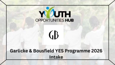 Garlicke & Bousfield YES Programme 2026 Intake