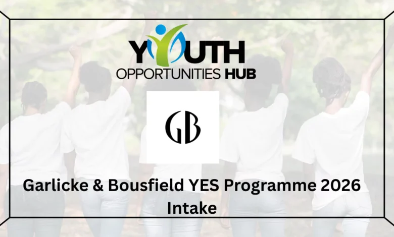 Garlicke & Bousfield YES Programme 2026 Intake