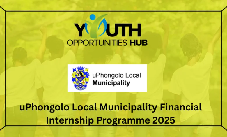 uPhongolo Local Municipality Financial Internship Programme 2025