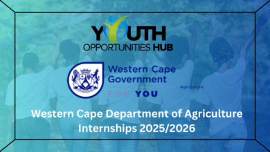 Western Cape Department of Agriculture Internships 2025/2026