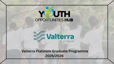 Valterra Platinum Graduate Programme