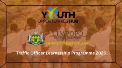 Traffic Officer Learnership Programme 2025