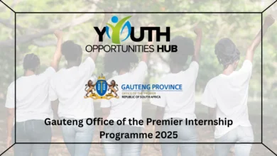 Gauteng Office of the Premier Internship Programme 2025