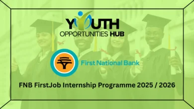 FNB FirstJob Internship Programme 2025 / 2026