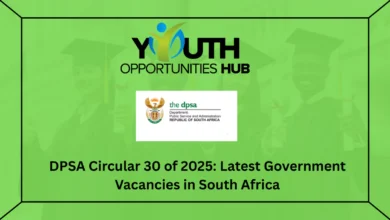 DPSA Circular 30 of 2025: Latest Government Vacancies in South Africa