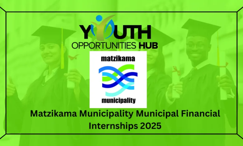 Matzikama Municipality Municipal Financial Internships 2025