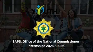 SAPS: Office of the National Commissioner Internships 2025 / 2026