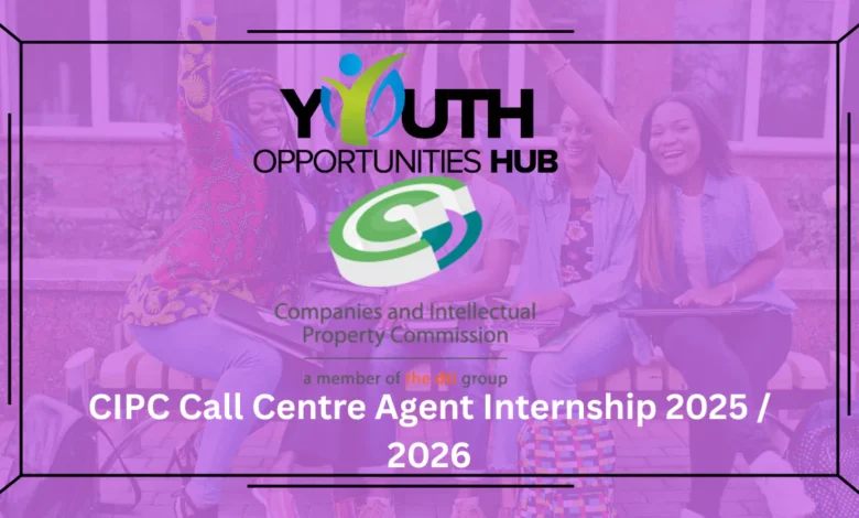 CIPC Call Centre Agent Internship 2025 / 2026