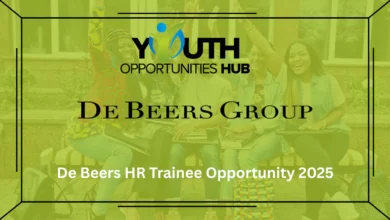 De Beers HR Trainee Opportunity 2025
