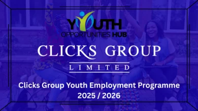 Clicks Group Youth Employment Programme 2025 / 2026
