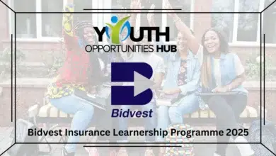 Bidvest Insurance Learnership Programme 2025