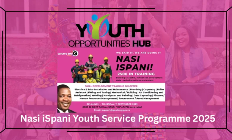 Nasi iSpani Youth Service Programme 2025