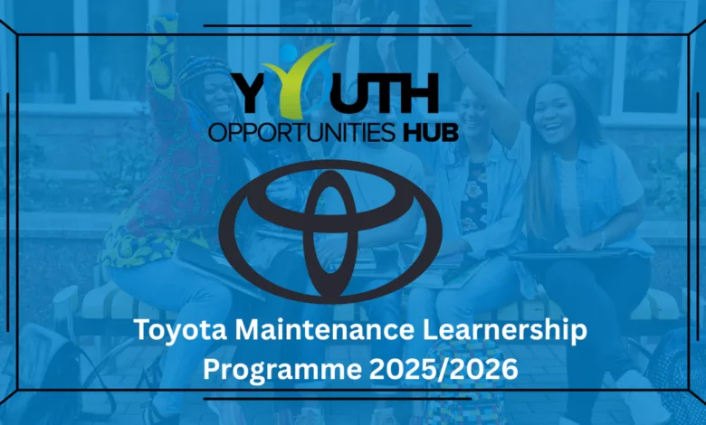 Toyota Maintenance Learnership Programme 2025/2026