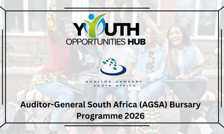 Auditor-General South Africa (AGSA) Bursary Programme 2026