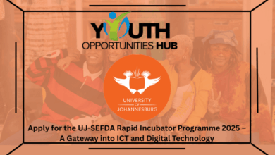 UJ-SEFDA Rapid Incubator Programme 2025