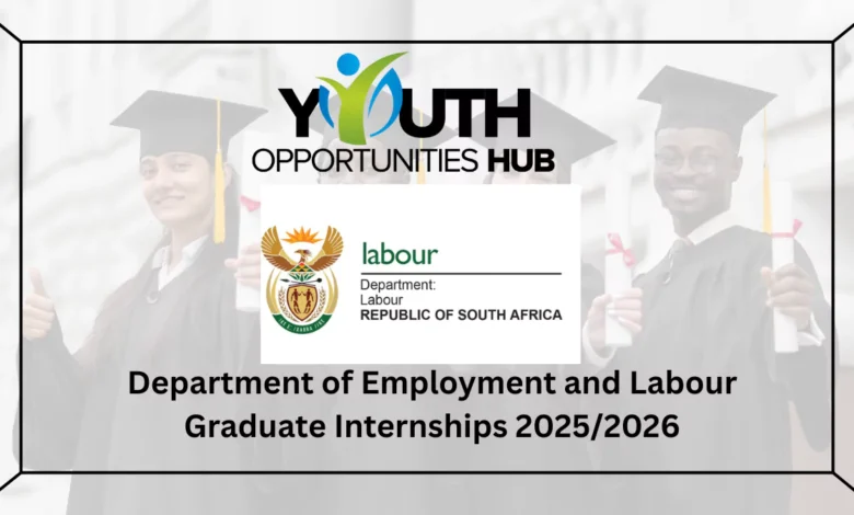 Department of Employment and Labour Graduate Internships 2025/2026