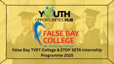 False Bay TVET College & ETDP SETA Internship Programme 2025