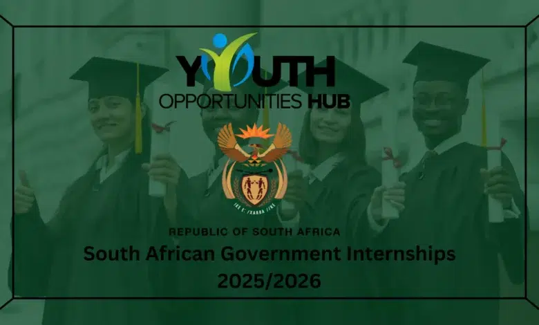 South African Government Internships 2025/2026