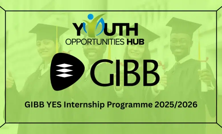 GIBB YES Internship Programme 2025/2026