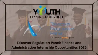 Takeover Regulation Panel: Finance and Administration Internship Opportunities 2025
