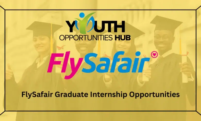 FlySafair Graduate Internship Opportunities
