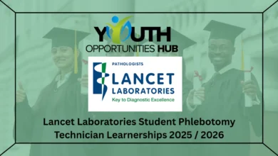 Lancet Laboratories Student Phlebotomy Technician Learnerships 2025 / 2026