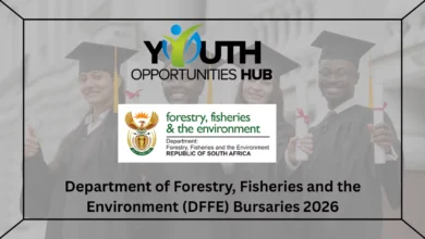 Department of Forestry, Fisheries and the Environment (DFFE) Bursaries 2026