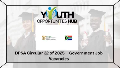 DPSA Circular 32 of 2025 – Government Job Vacancies