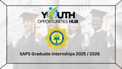 SAPS Graduate Internships 2025 / 2026