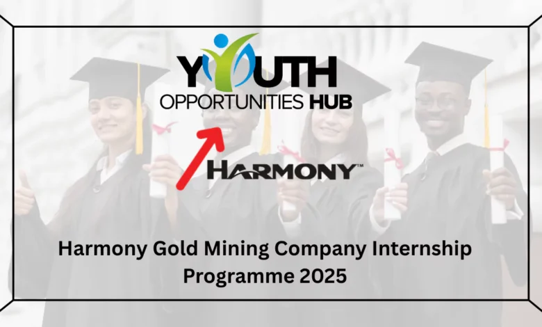 Harmony Gold Mining Company Internship Programme 2025