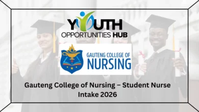Gauteng College of Nursing – Student Nurse Intake 2026