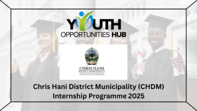 Chris Hani District Municipality (CHDM) Internship Programme 2025