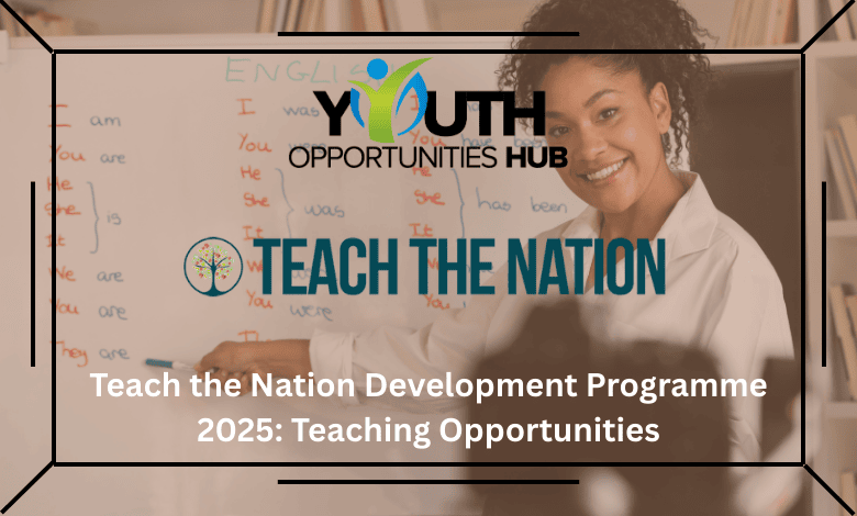 Teach the Nation Development Programme 2025