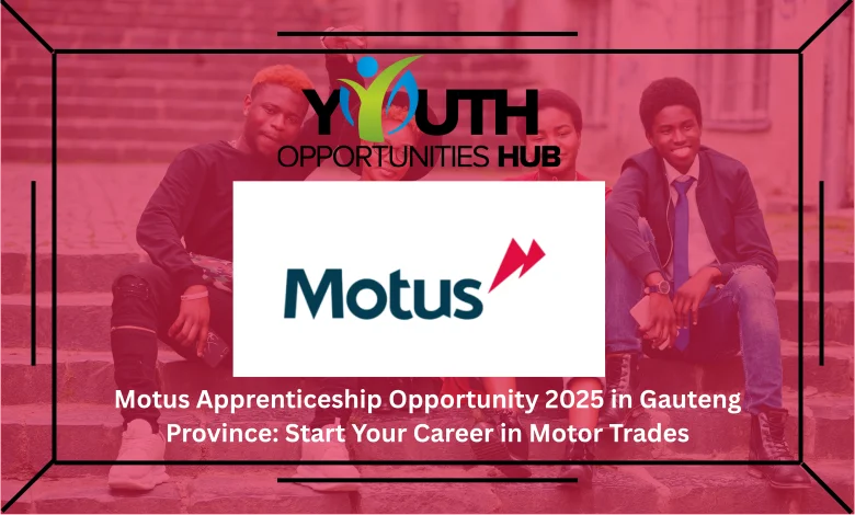 Motus Apprenticeship Opportunity 2025